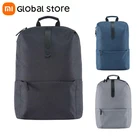 Оригинальный Новый Модный школьный рюкзак Xiaomi, прочный рюкзак из полиэстера 600D для ноутбука 15,6 дюйма