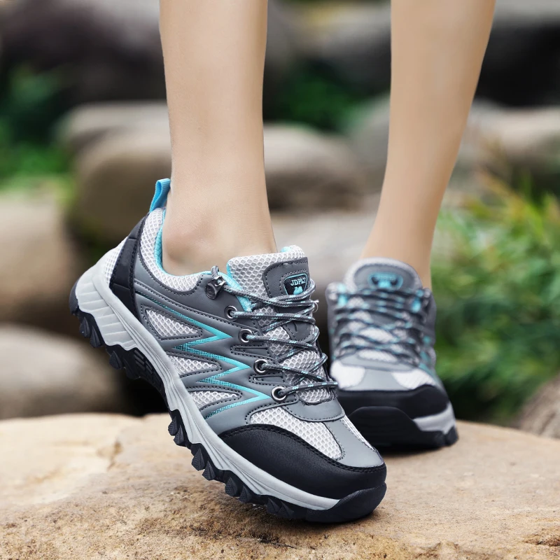 Женские походные туфли женские нескользящие дышащие прогулочные треккинговые
