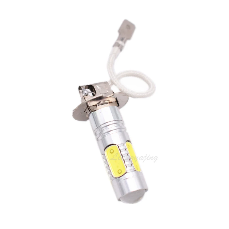 2 шт. H3 светодиодный ные Автомобильные противотуманные фары 7 5 Вт лампы дневные