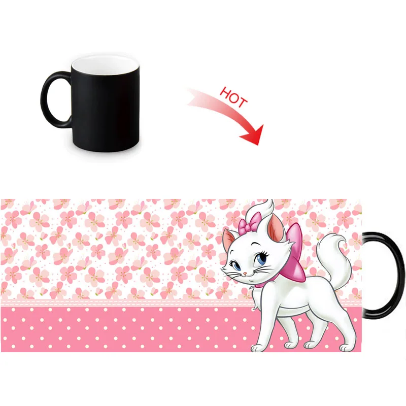 Креативная кружка с изменением цвета кружки для горячих напитков аристократы