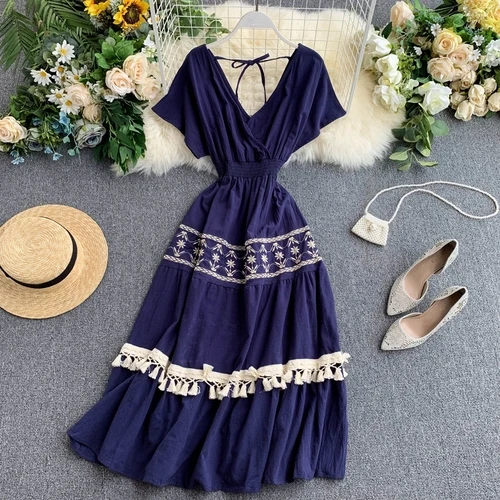 Новинка 2020 модные женские платья платье в этническом стиле женское летнее с