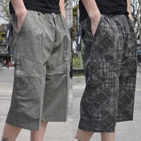 mens shorts army green cargo shorts men cotton summer casual shorts bermudas tactical short pants plus size 7xl 8xl 9xl 10xl