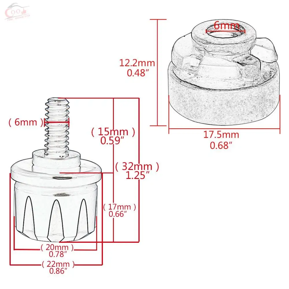 Мотоциклетный задний сиденье крыле Болт Винт Сиденья Комплект гаек подходит для