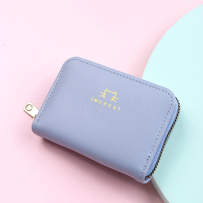 

2021 Women Wallets New PU Leather Small Purse Ladies Card Holder Bag Cute Fashion Trend Student purse