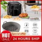 Силиконовый горшок для фритюрницы, многофункциональные аксессуары для фритюрницы, корзина для хлеба, жарки, курицы, пиццы, противень для выпечки, антипригарная посуда для выпечки