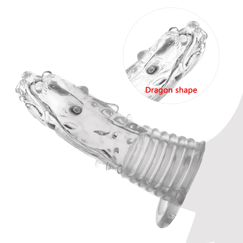Многоразовый презерватив для увеличения пениса Т-образное кольцо мужчин