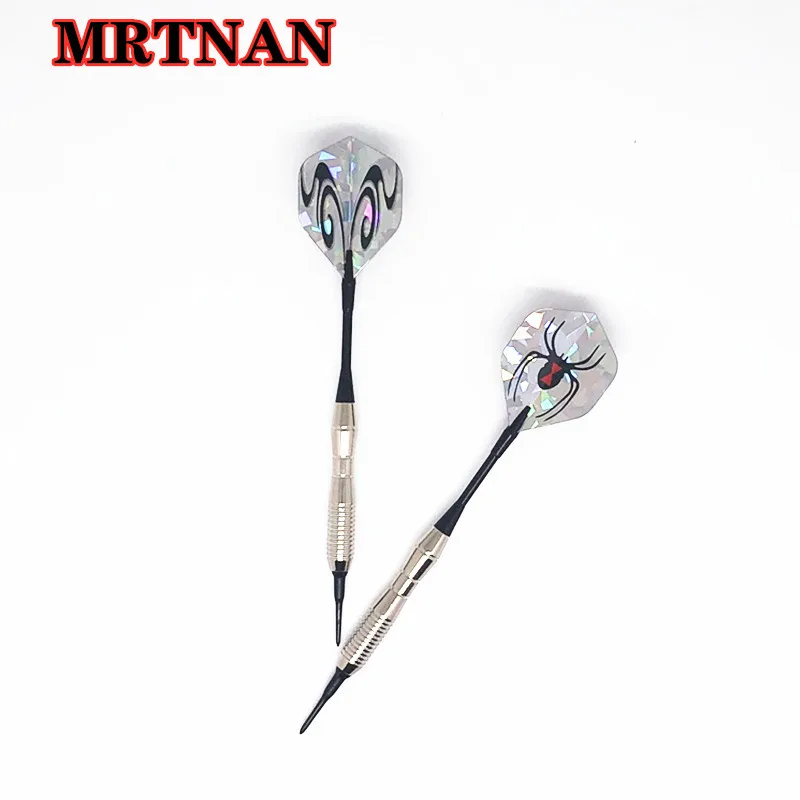 

Professional darts 3 pieces 18g high quality nylon soft tip darts aluminum dart pole indoor dart electronic darts