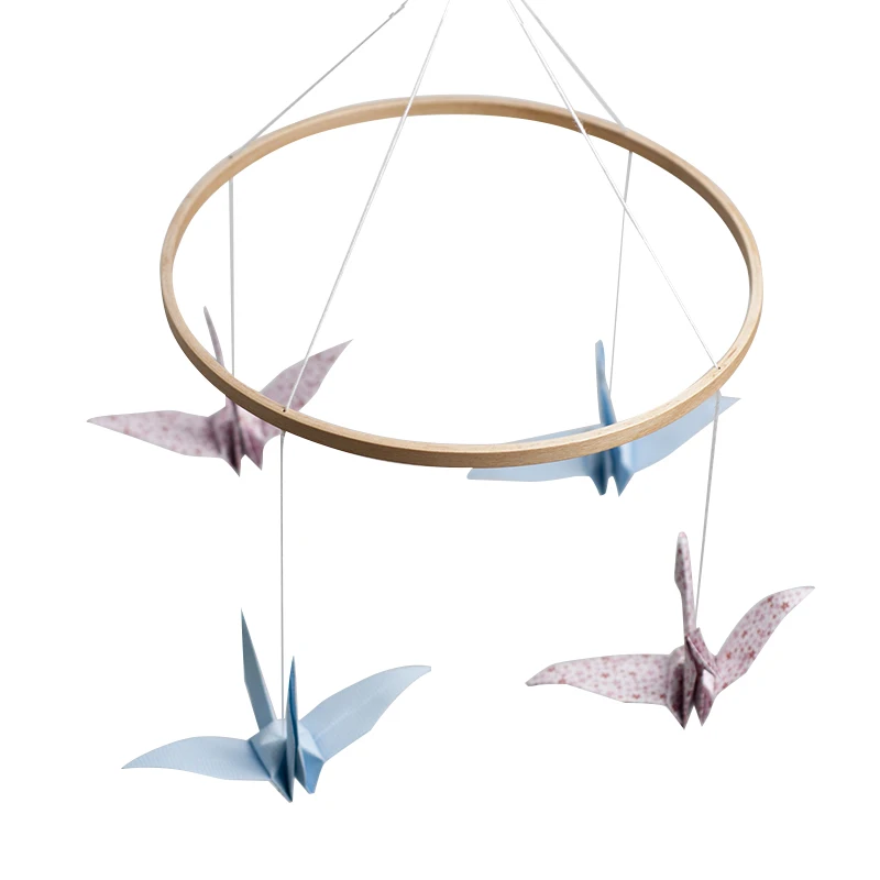 

DIY Baby Rattle Wooden Beads Crib Toy Wind Chimes Bell Infant Room Home Decor Gift AUG889