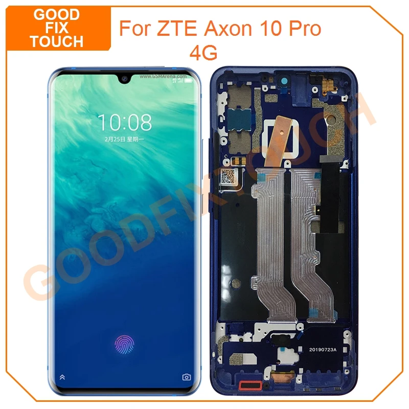 Оригинальный 6 47 &quotЖК экран для ZTE Axon 10 Pro 4G ЖК дисплей кодирующий преобразователь