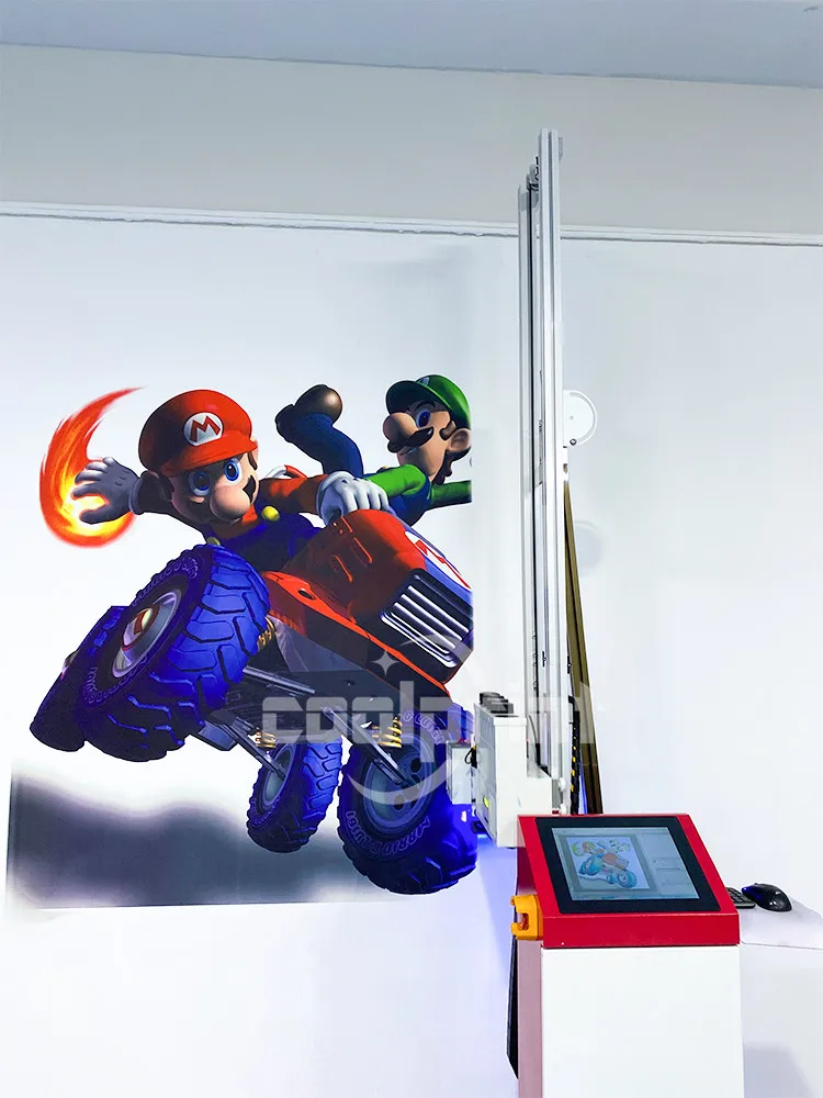 High Resolution Factory 5D 3D Wall Inkjet Printer/Printing Machine Painting Price Uv Floor Printer |