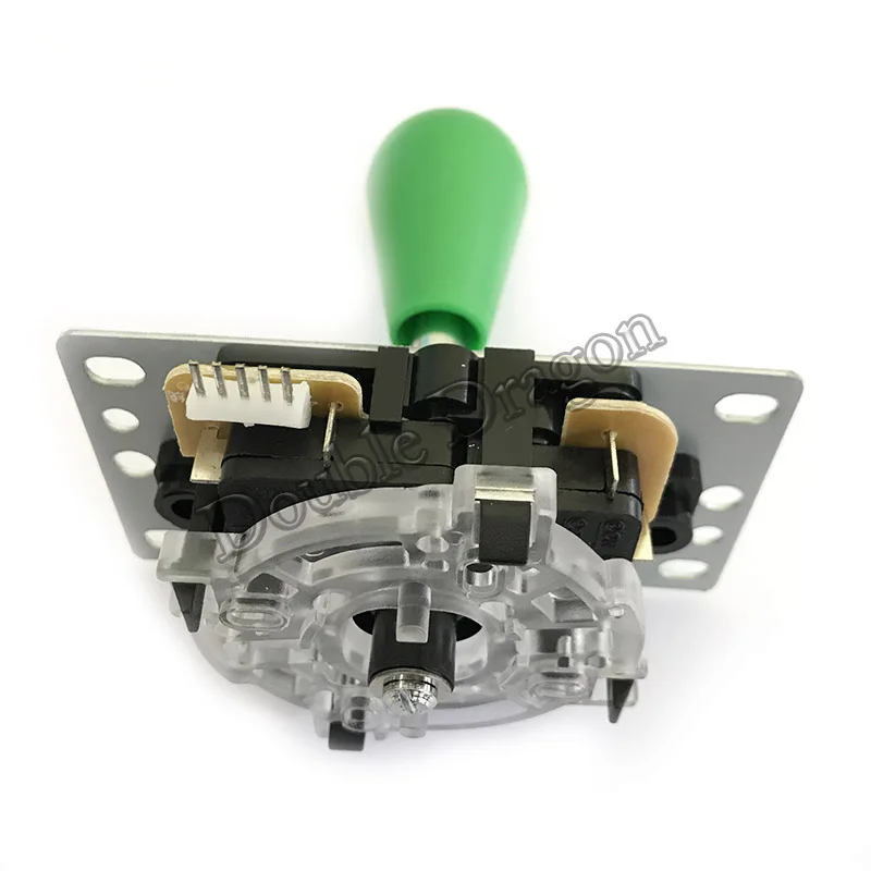 Цена по прейскуранту завода 1 шт. 8 цветов джойстик Sanwa для аркадных игр 5 Pin управление контроллер для игровой автомат для аркад - Цвет: Oval Green