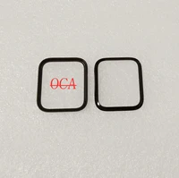 2pcs for apple watch series 1 2 3 4 5 38mm 40mm 42mm 44mm oca laminated outer glass repair parts3m