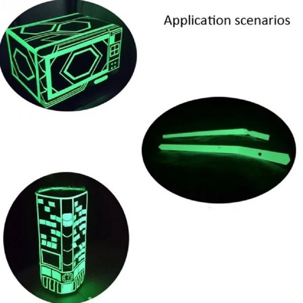 

Luminous Tape 3M Length Self-adhesive Tape Night Vision Glow In Dark Safety Warning Security Stage Home Decoration Tapes
