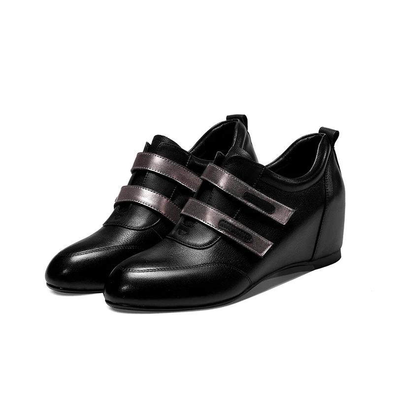 Новинка 2020 года Весенняя стильная обувь из воловьей кожи Удобная женская