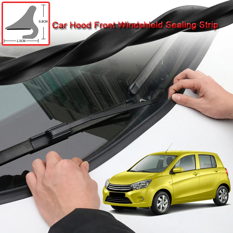 Для Suzuki Celerio 2014 2020 Автомобильная уплотнительная полоса с ветровым спойлером