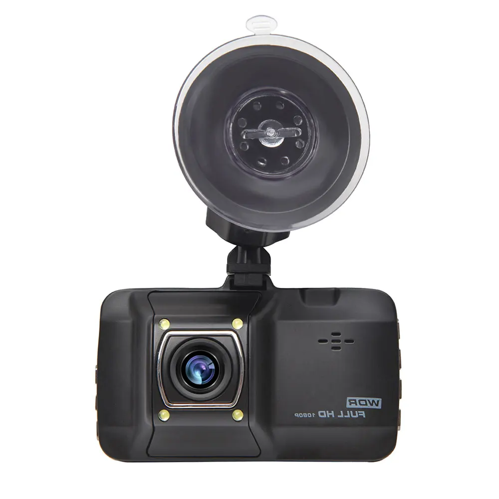 

1080P HD Car DVR Dual Lens Camera Hidden Wide Angle Driving Video Recorder Dash Cam Support Reversing with Reversing Camera