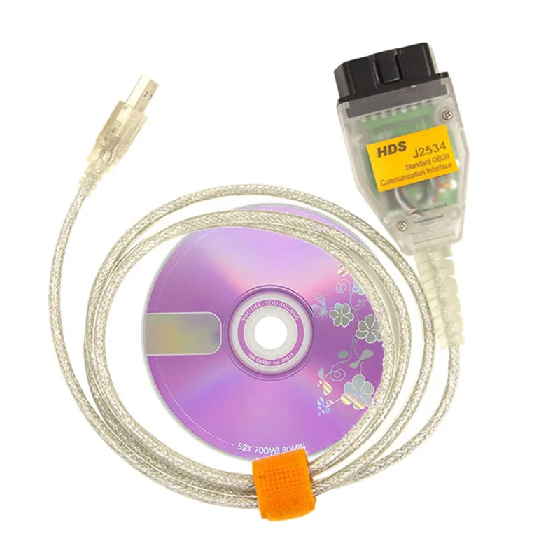 Hds J2534 Usb кабель для Honda Obd2 Mini Vci интерфейс Диагностический Toyota Lexus Scion Tis Techstream |