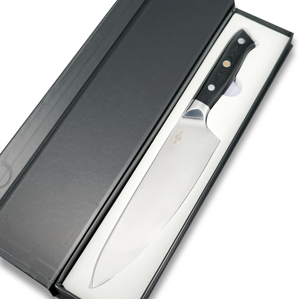 Нож шеф-повара TWOSUN TS508 кухонный резец с Дамасским лезвием острый нож для фруктов