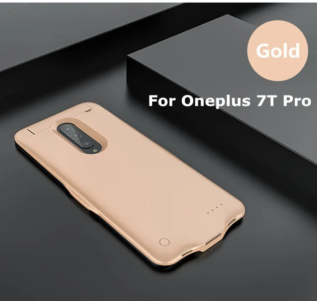 KQJYS 6800 мАч портативный внешний аккумулятор чехол для зарядки для Oneplus 7T чехол для зарядного устройства для Oneplus 7T Pro противоударный чехол для аккумулятора