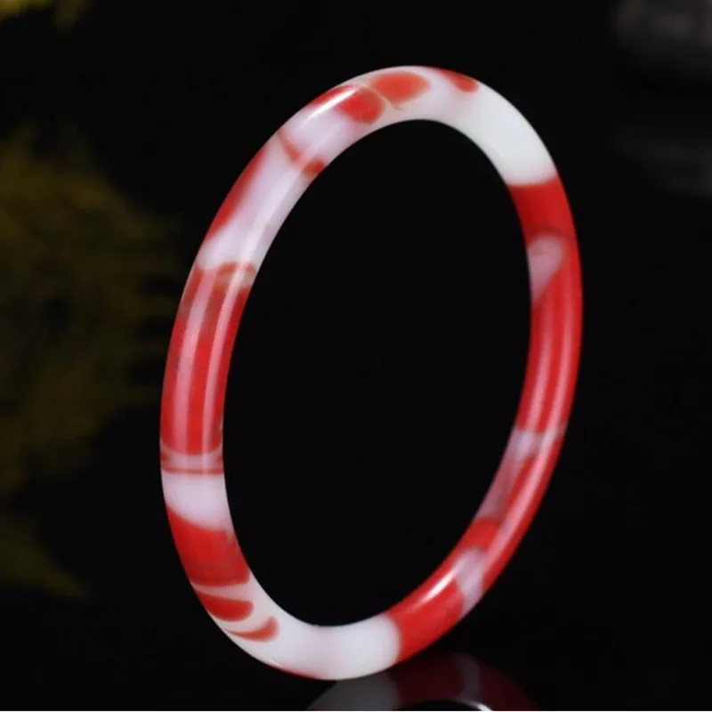 

Wholesale High Quality Xinjiang Colorful Jade Bangles Jewelry Lucky Exorcise evil spirits Auspicious Fine Jewelry Jade Bangle