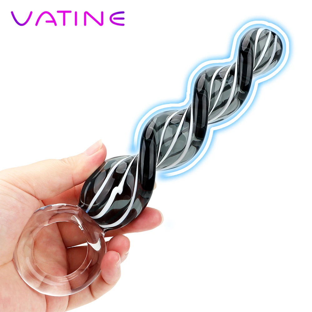 Ватин Хрустальный пенис массажер простаты интимные игрушки для женщин и мужчин