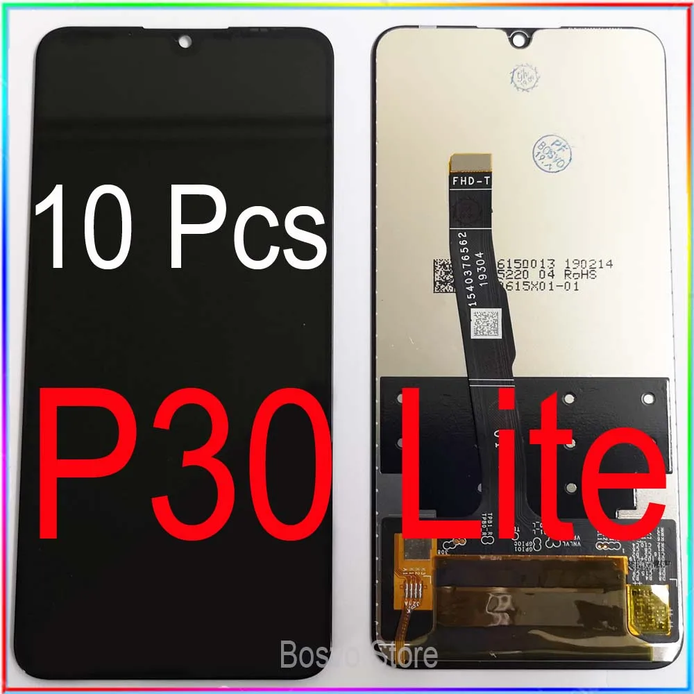 Оптовая продажа 10 шт./лот для Huawei P30 Lite ЖК-экран дисплей Nova 4e MAR-LX1 LX2 AL01 с сенсорной