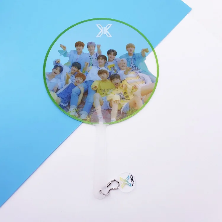X1 прозрачные карты Подвески kpop аксессуары подарок - Цвет: C