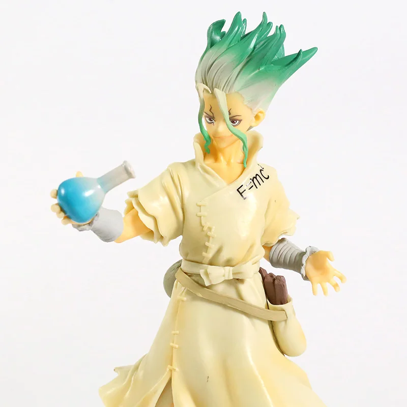 

Dr. Stone Figure Stone World Senku Ishigami PVC Statue New Loose