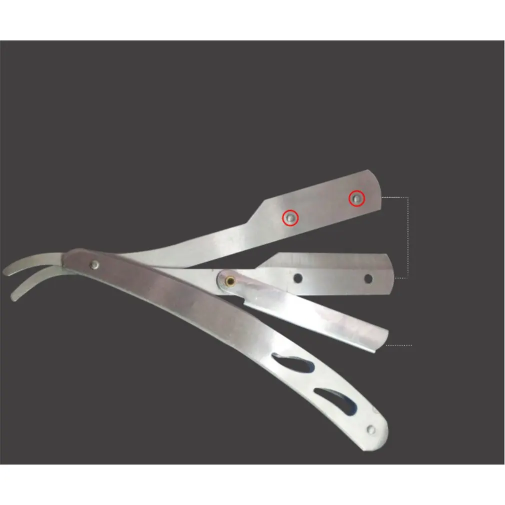 Безопасная поворотная рама бритвы Усы Борода для удаления волос Бритва чехол