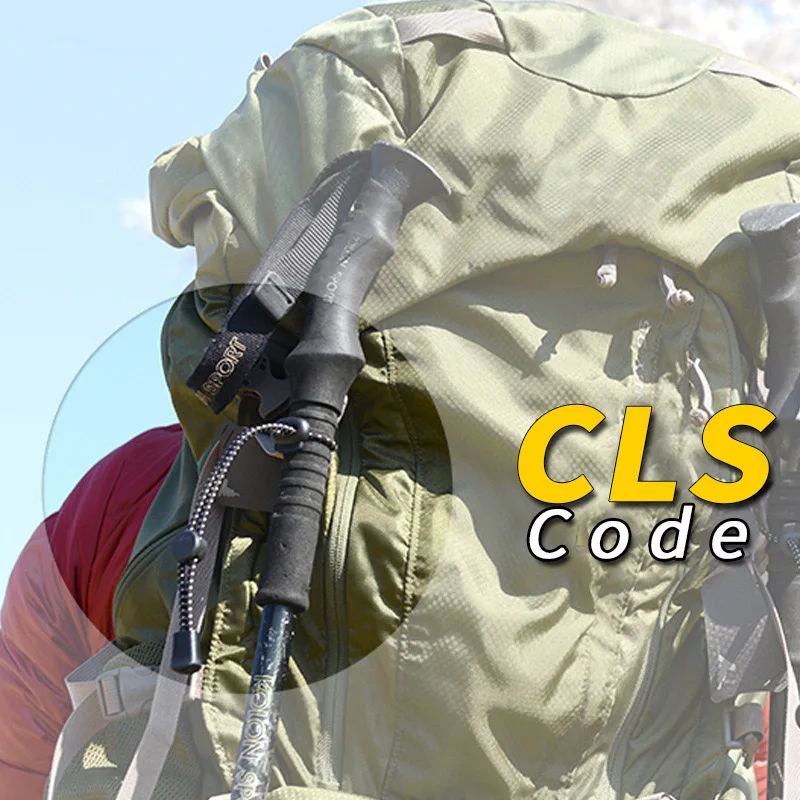 2 шт. уличная подвесная палка для рюкзака альпинизма веревочная пряжка