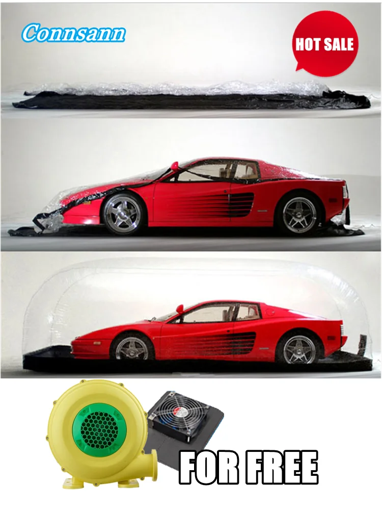 

Waterproof Inflatable Windshield Hail Proof Snow Garage Car Capsule Covers