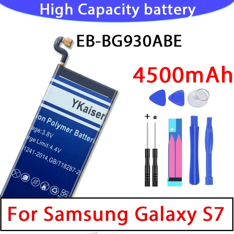 Аккумулятор для Samsung GALAXY S7 G9300 G930F G930A G9308 4500 мАч|Батареи планшетов и резервное