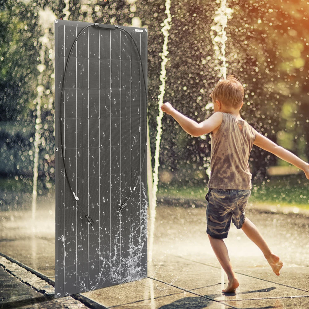 Панель Солнечная гибкая монокристаллическая 600 Вт 18 в 120 12 В 24 | Электроника