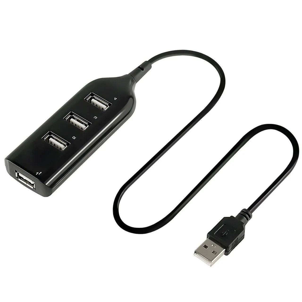 Высокоскоростной концентратор-адаптер usb-хаб мини-USB 2 0 4-портовый разветвитель