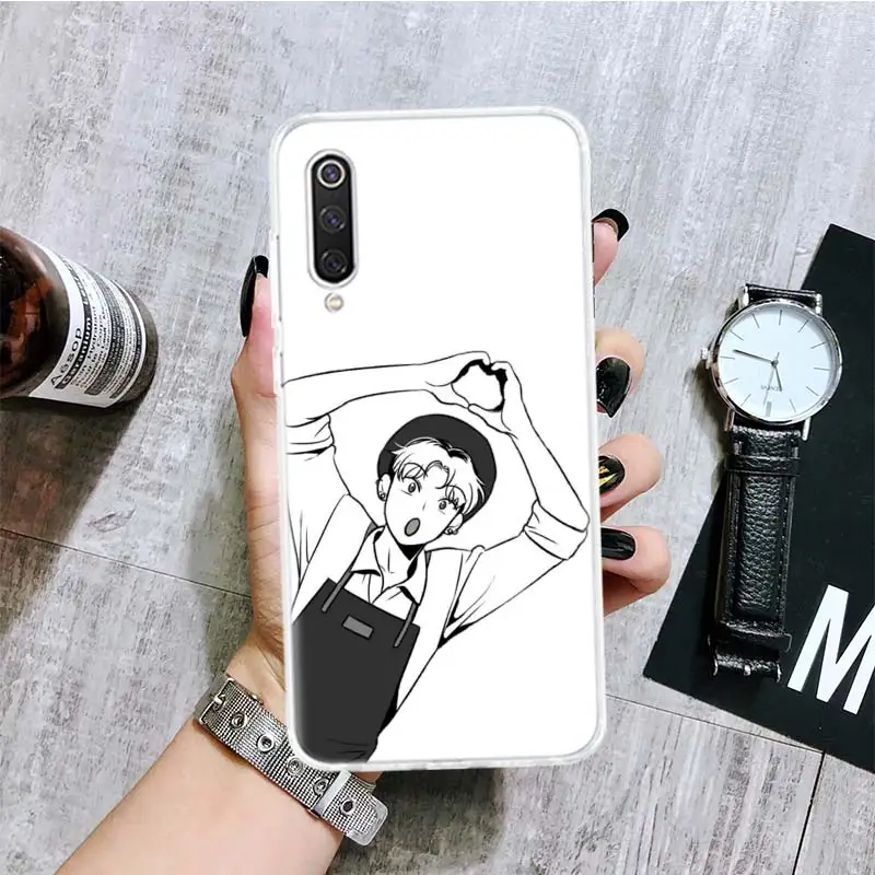 gay man anime comics phone case for xiaomi redmi note 10 9 8 11 pro 11t 11s 10s 9s 9a 9c 9t 8t 8a 7 7a 5 art pattern cover coque free global shipping