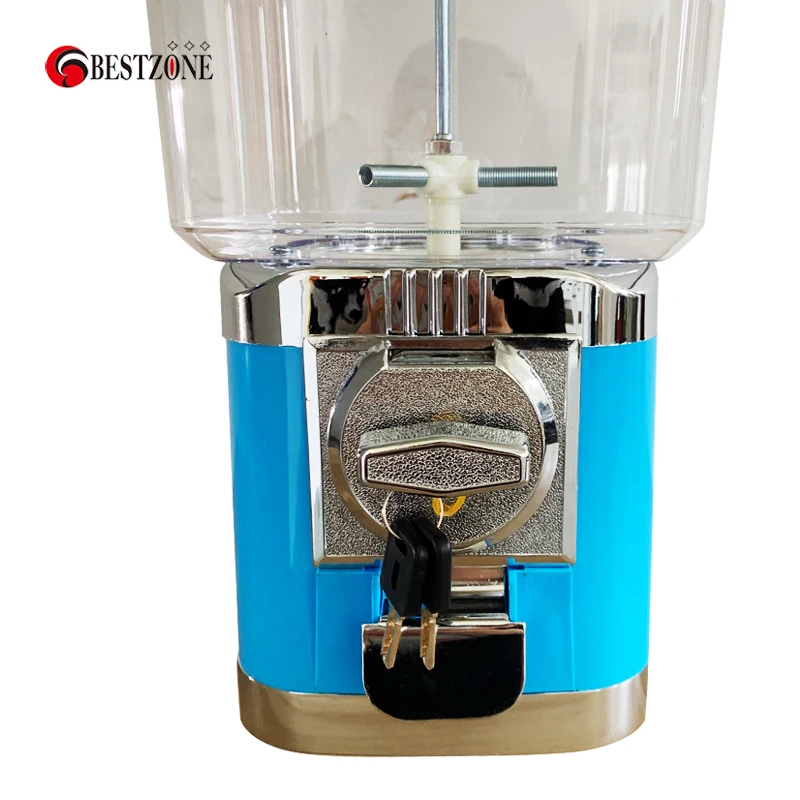 Торговый автомат голубого цвета 1 шт. конфетная настольная подпрыгивающая мяча