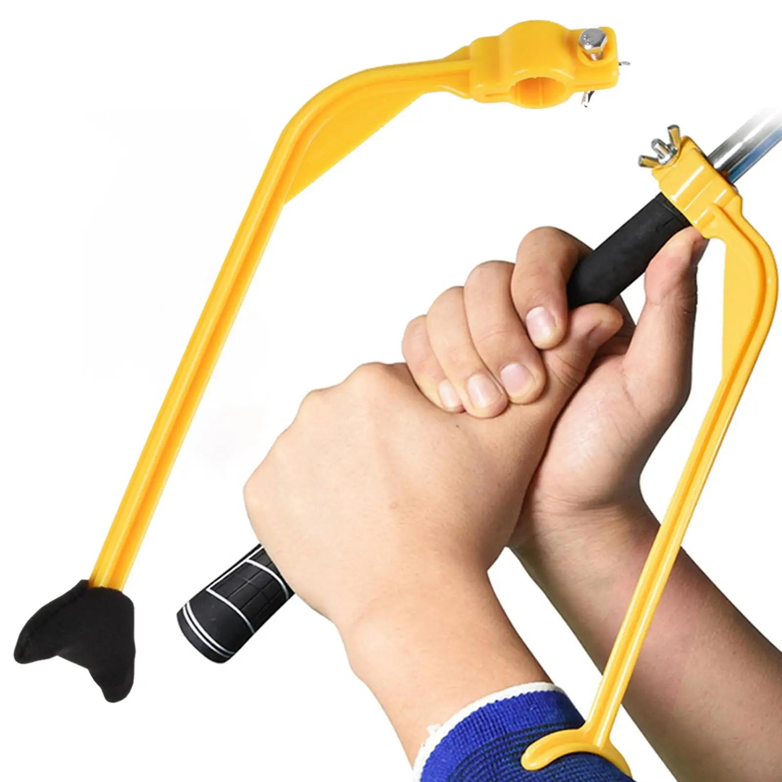 

Beginner Guide Swing Trainer Alignment Golf Club Gesture Corrector Training Aid