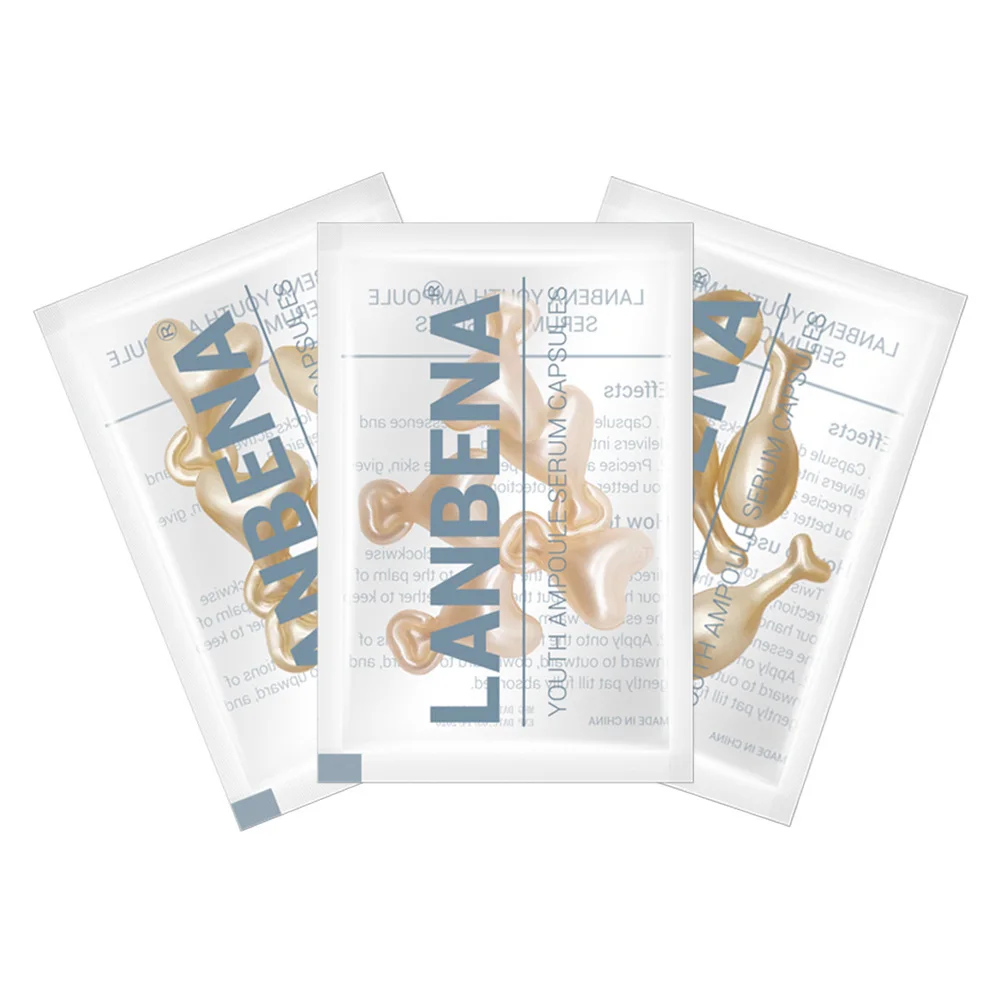 5 шт./упак. 24K капсулы для лица золотой пептид крем глаз против морщин увлажняющая