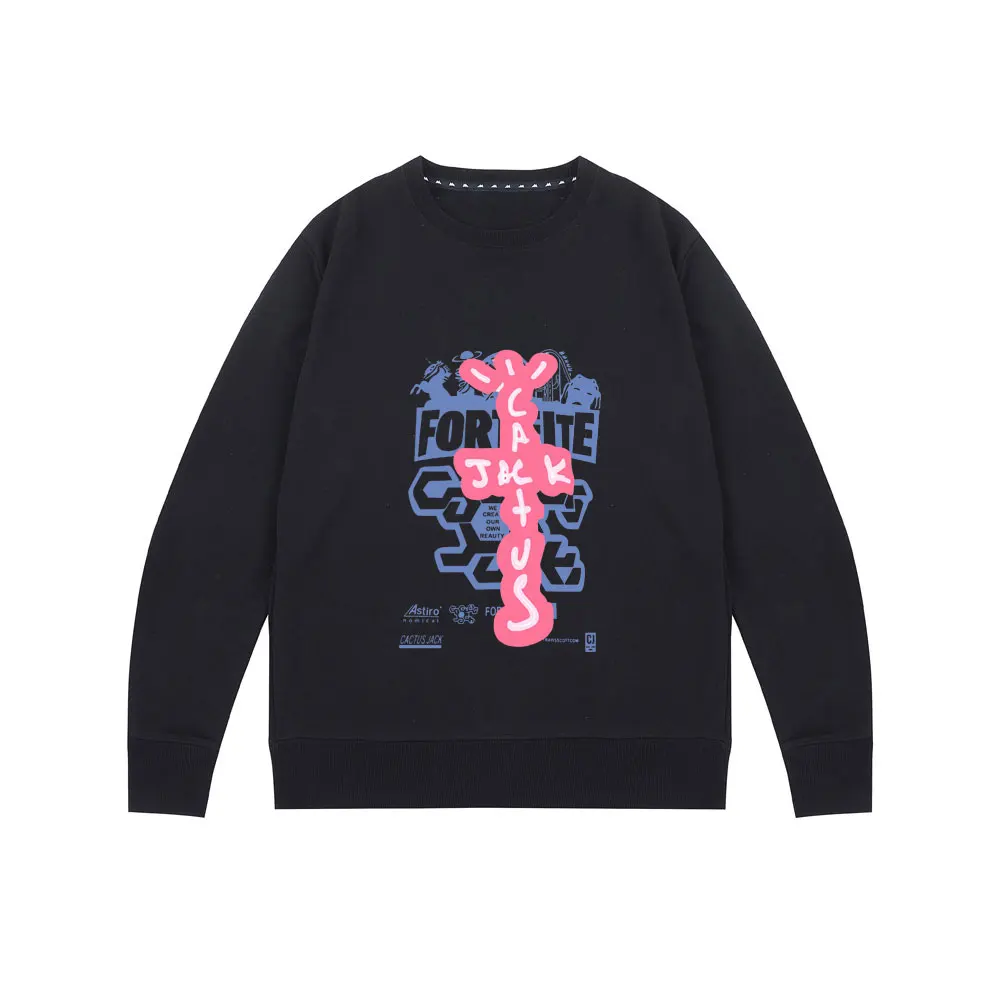 

New Travis Scott Cactus Jack Sweatshirt Pullover Men Women Print Pullovers Harajuku ASTROWORLD Tracksuit Streetwear Sweatshirts