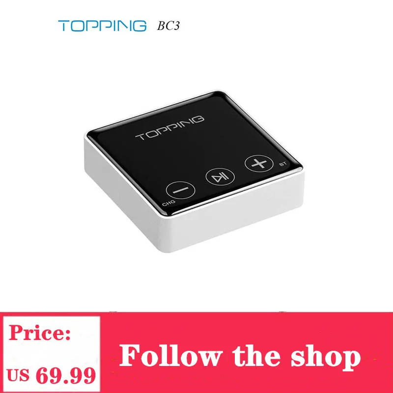 TOPPING BC3 LDAC приемник беспроводной Bluetooth ES9018Q2C CSR8675 24bit 96kHz SBC/AAC/APTX HD с