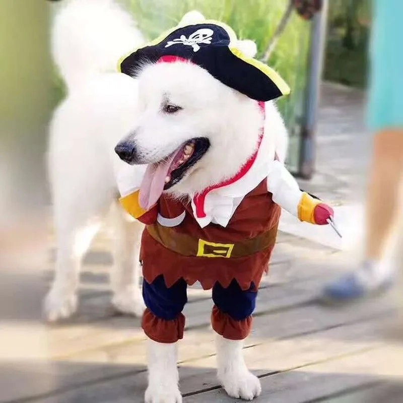 Милые пиратские трансформируемые рождественские костюмы на Хэллоуин Одежда для