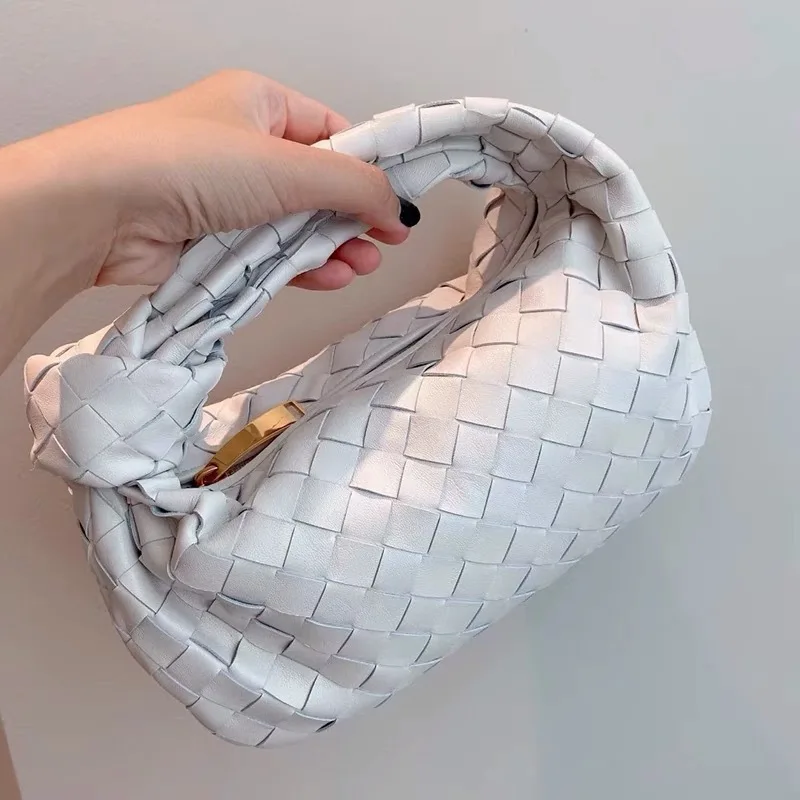 

Woven Bag 2021 Summer New Trendy Croissant Bags Ins Net Red Simple Fashion All-match Handbag Bag Female Designer Bags