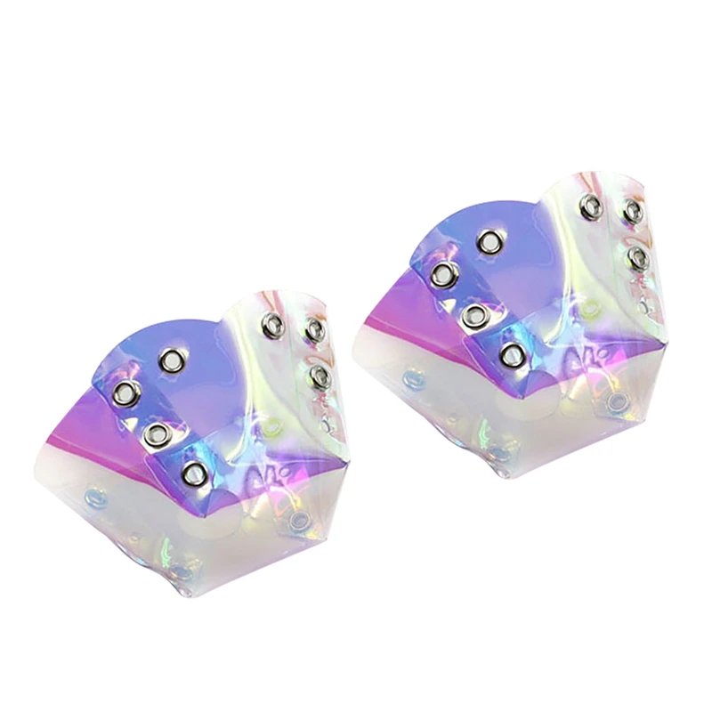 

NEW-1 Pair Skate Toe Guards PVC Roller Skate Toe Caps for Roller Skates Toe Cap Protective Cover Shoe Shield