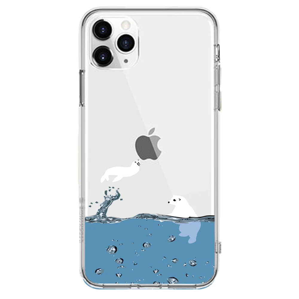 Чехол для iPhone X 5, 5S, 6, 6 S, 7, 8 Plus, X, XS Max, XR, белоснежная принцесса, чехол для iPhone 7, SE, мягкий ТПУ чехол для iPhone 8, 11Pro, чехол