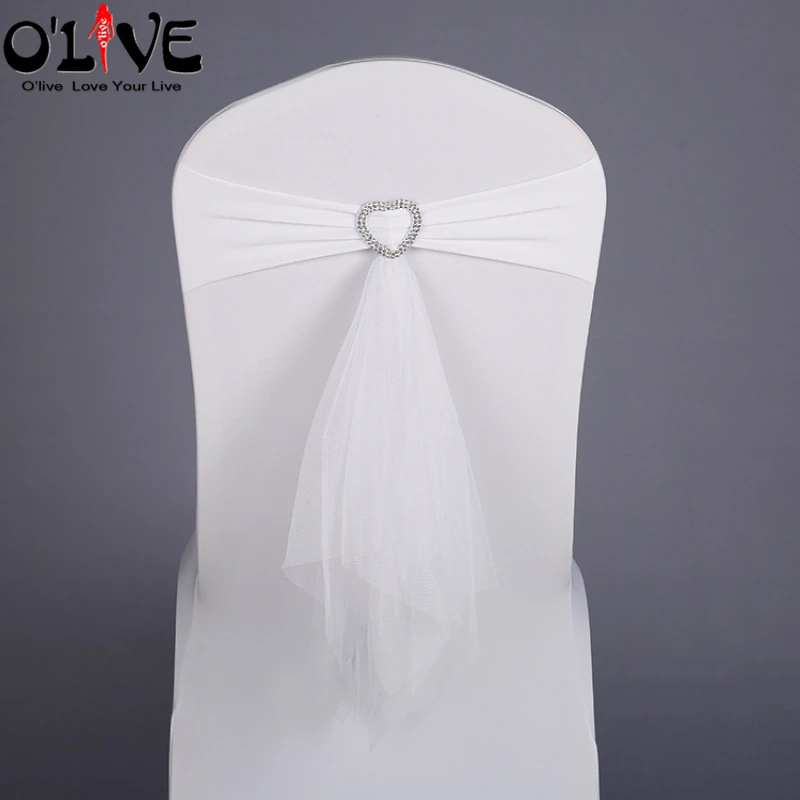 Галстук бабочка для стула из спандекса и лайкры чехлы на стул стрейч фоторемень с