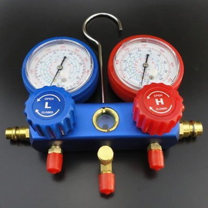 Комплект для охлаждения переменного тока набор манометров A/C воздуха R12 RR134a 410a R404z
