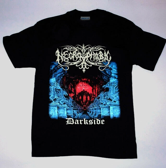 Популярный редкий! Некрофобная рубашка с темными боками|Мужские футболки| |