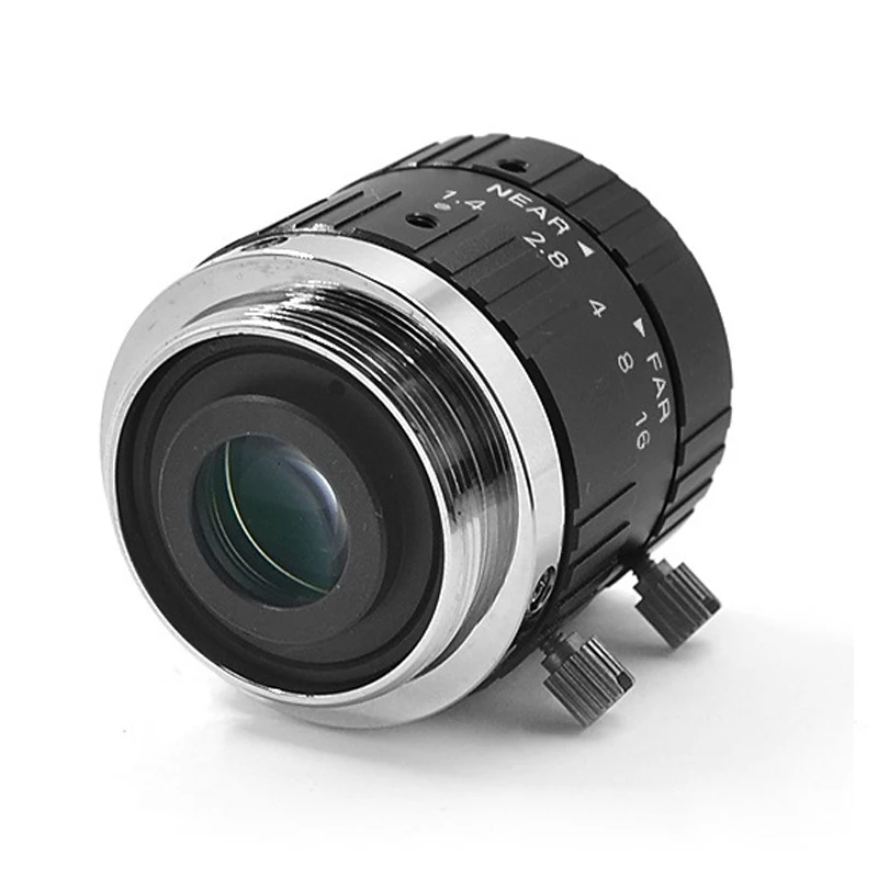 Промышленный объектив 12 мм 5MP 2/3 С-образное крепление для объектива Ручная