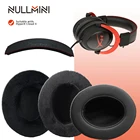 Сменные амбушюры NullMini для наушников HyperX Cloud II, ободок, наушники из плотной кожи, бархатный чехол, гарнитура