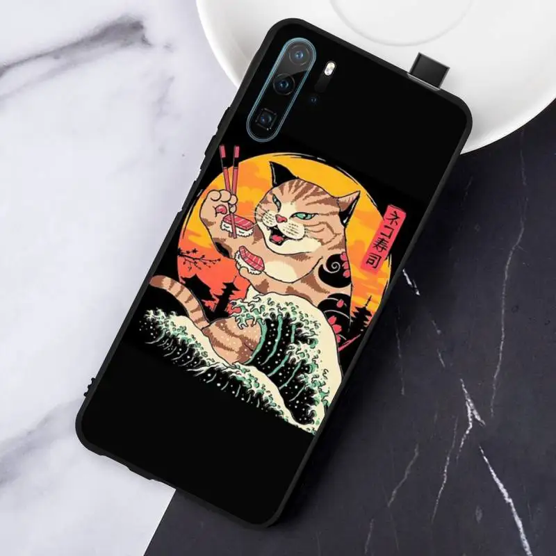 

Japanese Style Art Japan aesthetics Phone Case For Huawei honor Mate P 10 20 30 40 Pro 10i 9 10 20 8 x Lite